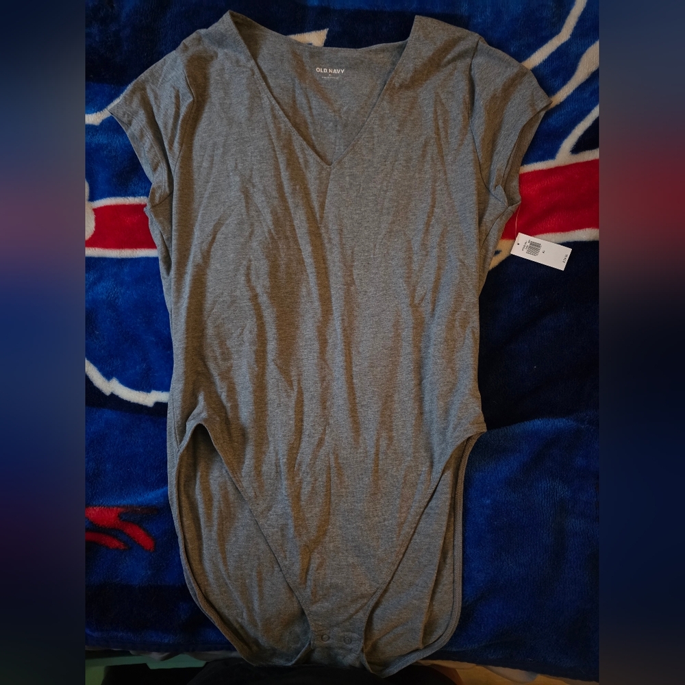 Old Navy Gray Jumpsuit